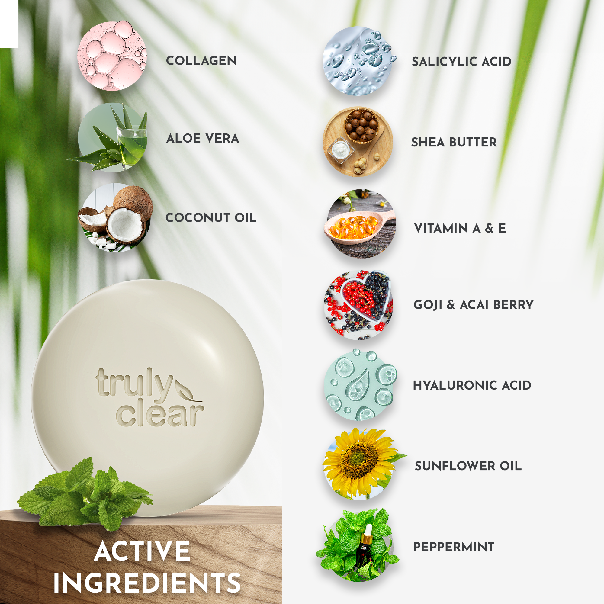 Truly Clear Acne Bar - Stops Acne