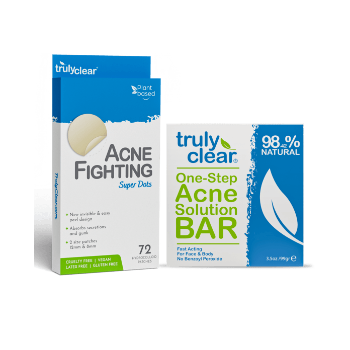 Truly Clear Skin Duo – Acne Bar + Hydrocolloid Patches