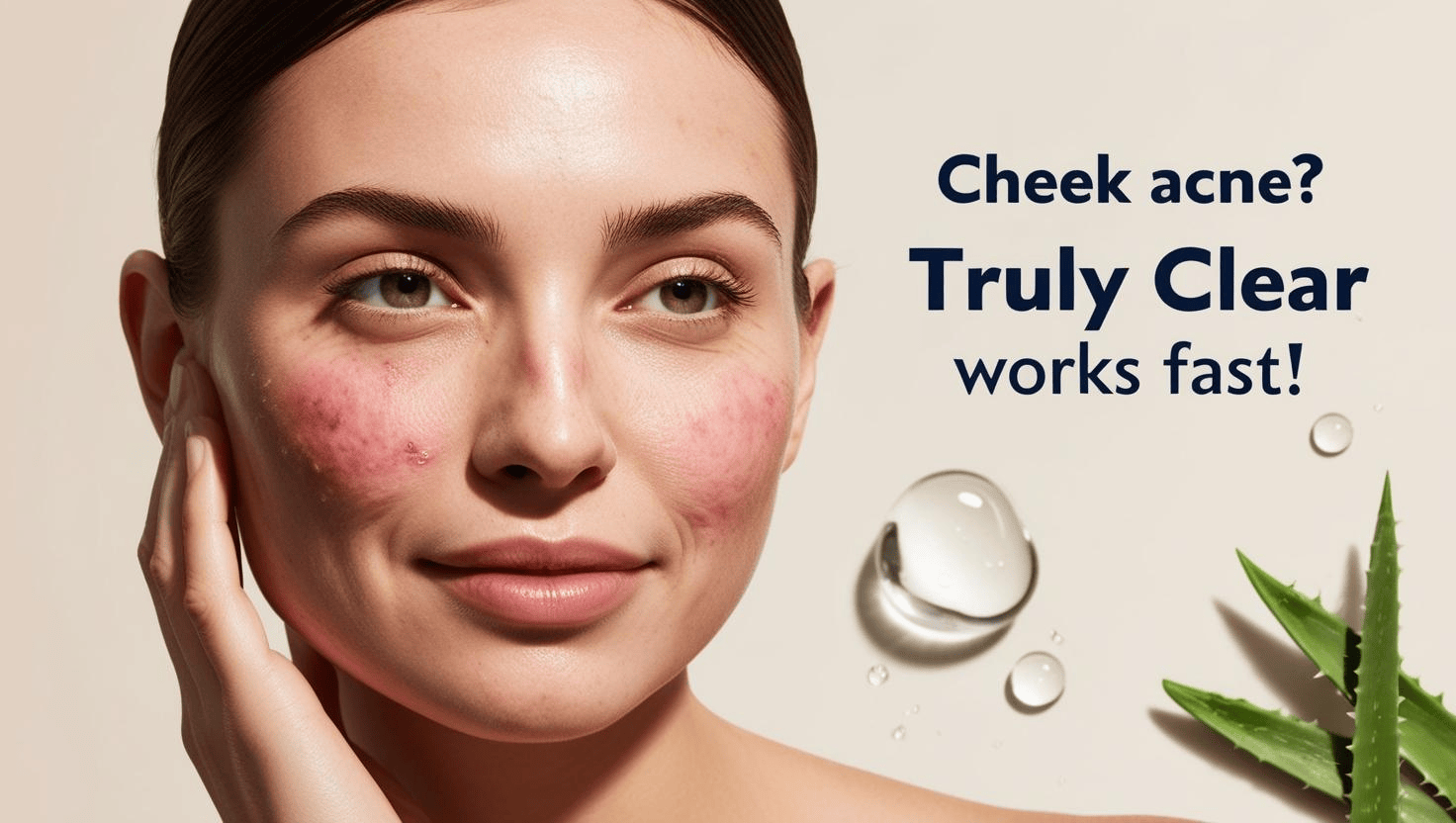 Struggling with cheek acne?