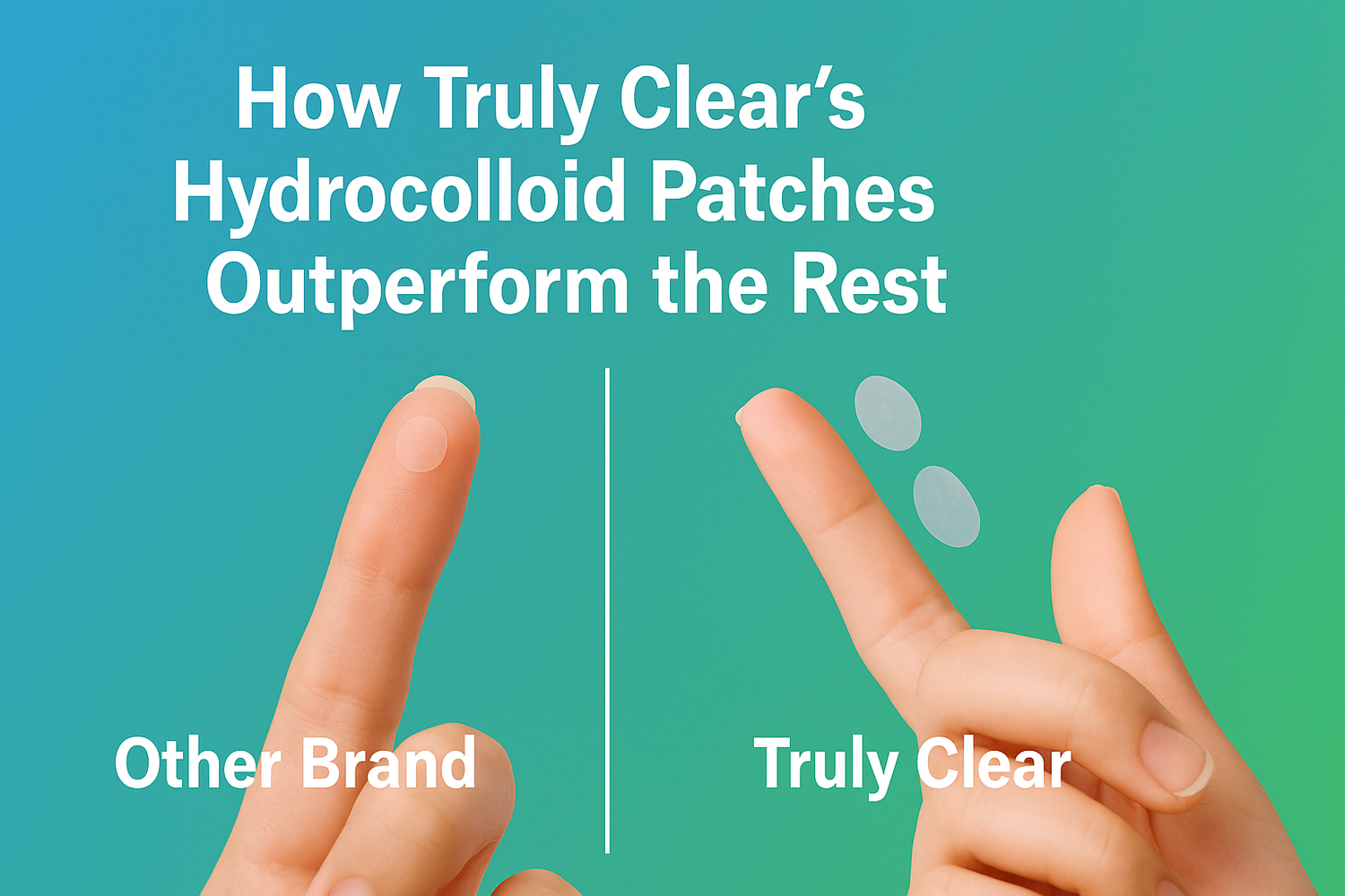 How Truly Clear’s Hydrocolloid Patches Outperform the Rest