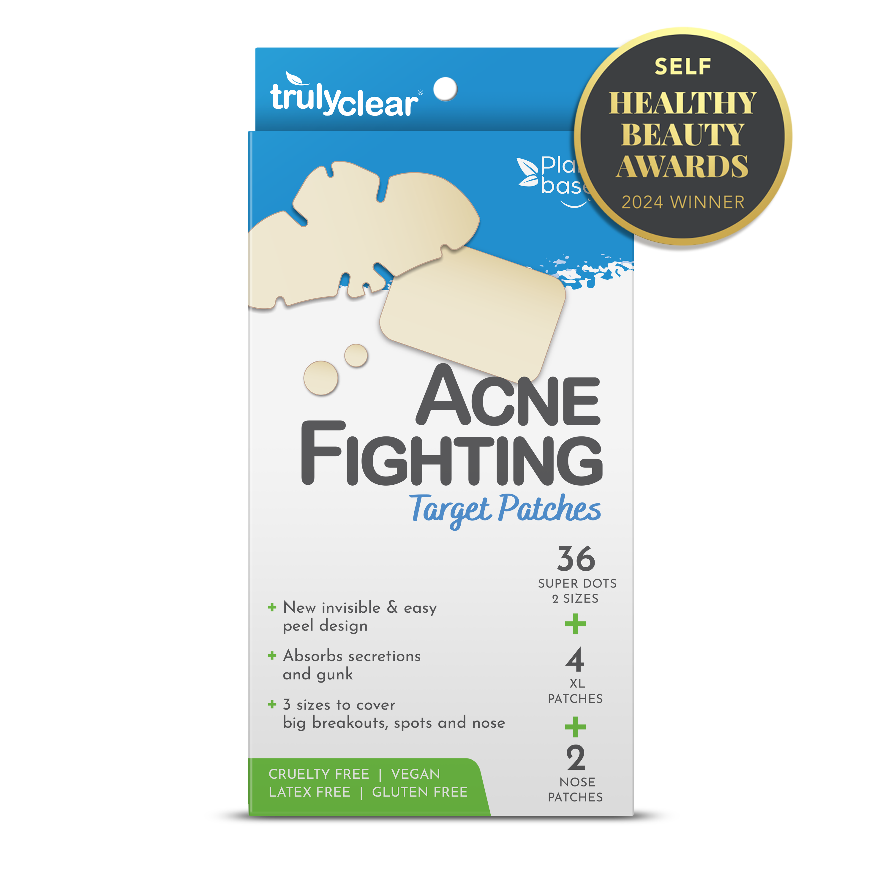 Truly Clear Hydrocolloid Target Patches