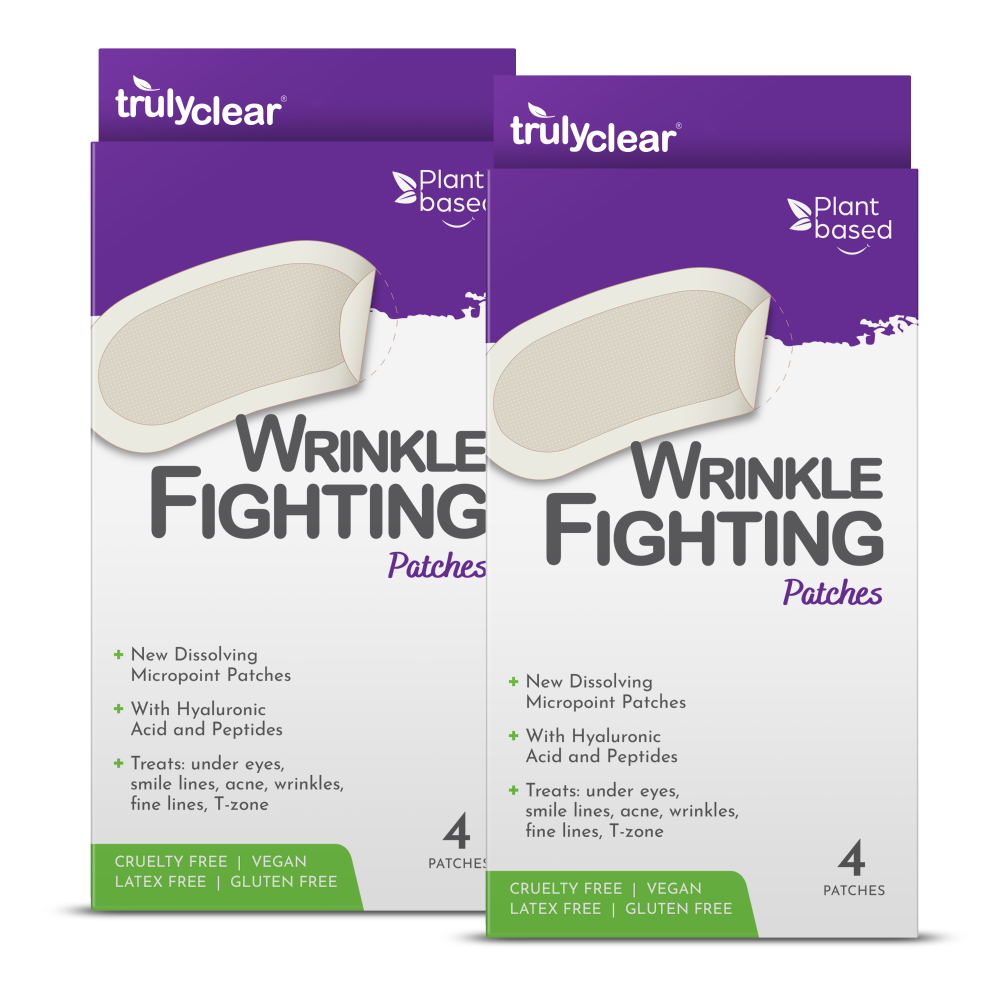 Truly Clear Wrinkle Fighting Hyaluronic Patches 2-Pack