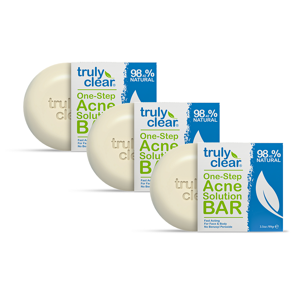 Truly Clear One Step Acne Bar 3-Bars