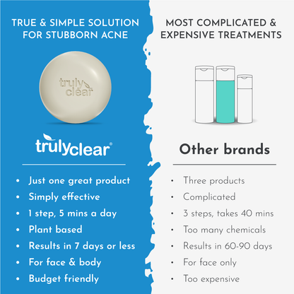 Truly Clear One Step Acne Bar Travel Set