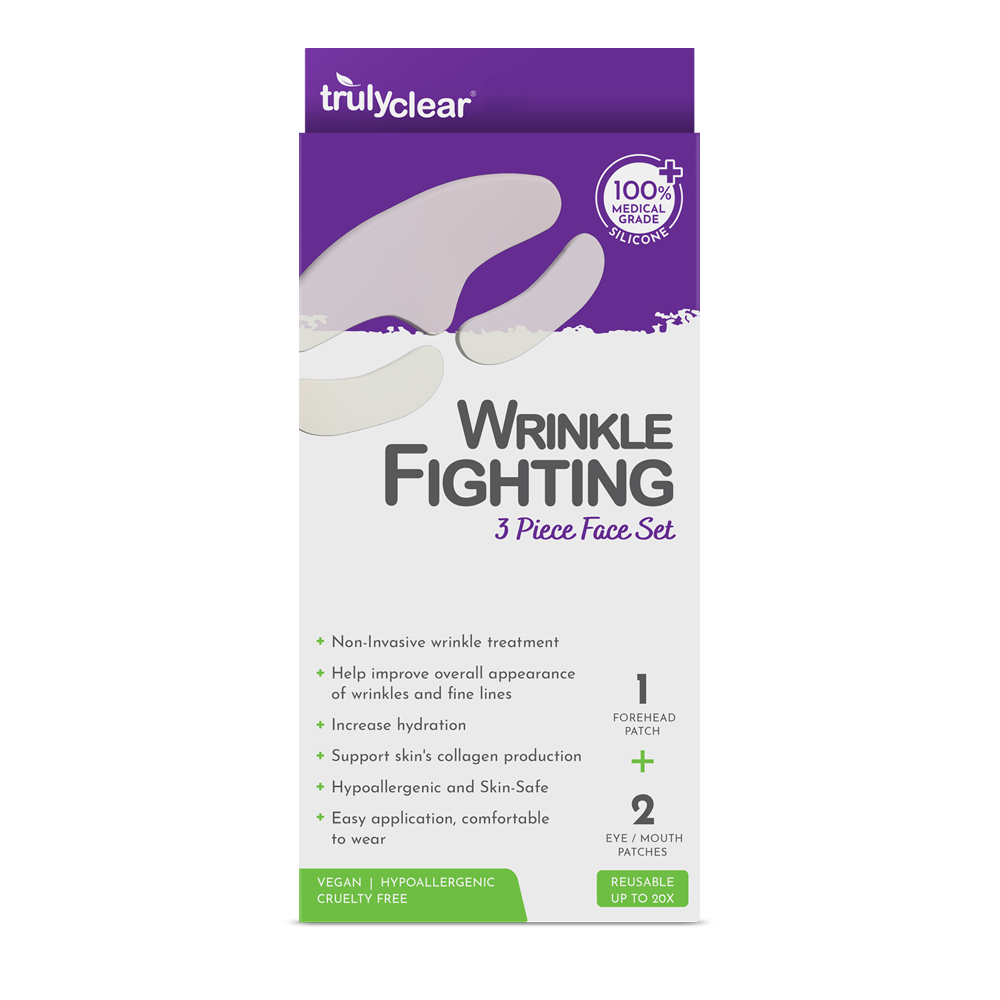 Truly Clear Wrinkle Fighting Silicone 3 Piece Face Set