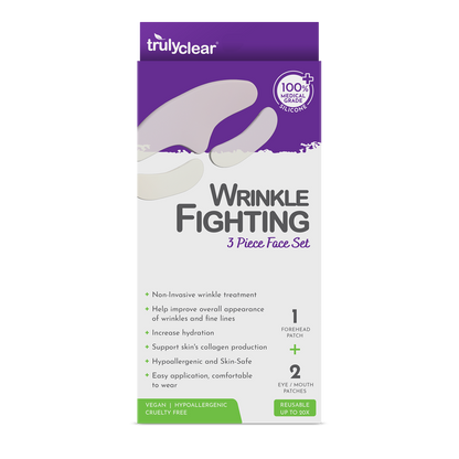 Truly Clear Wrinkle Fighting Silicone 3 Piece Face Set