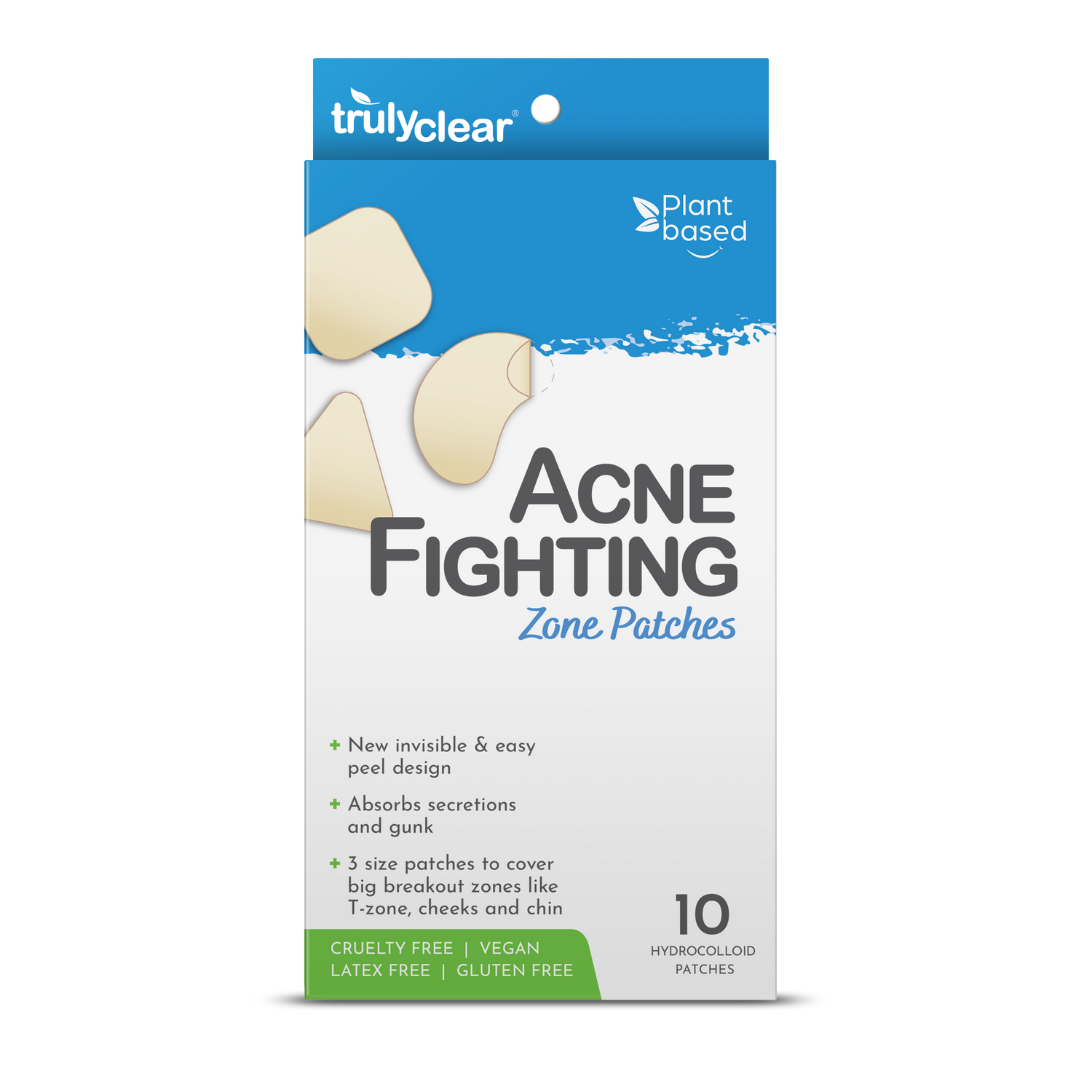 Truly Clear Hydrocolloid Zone Patches