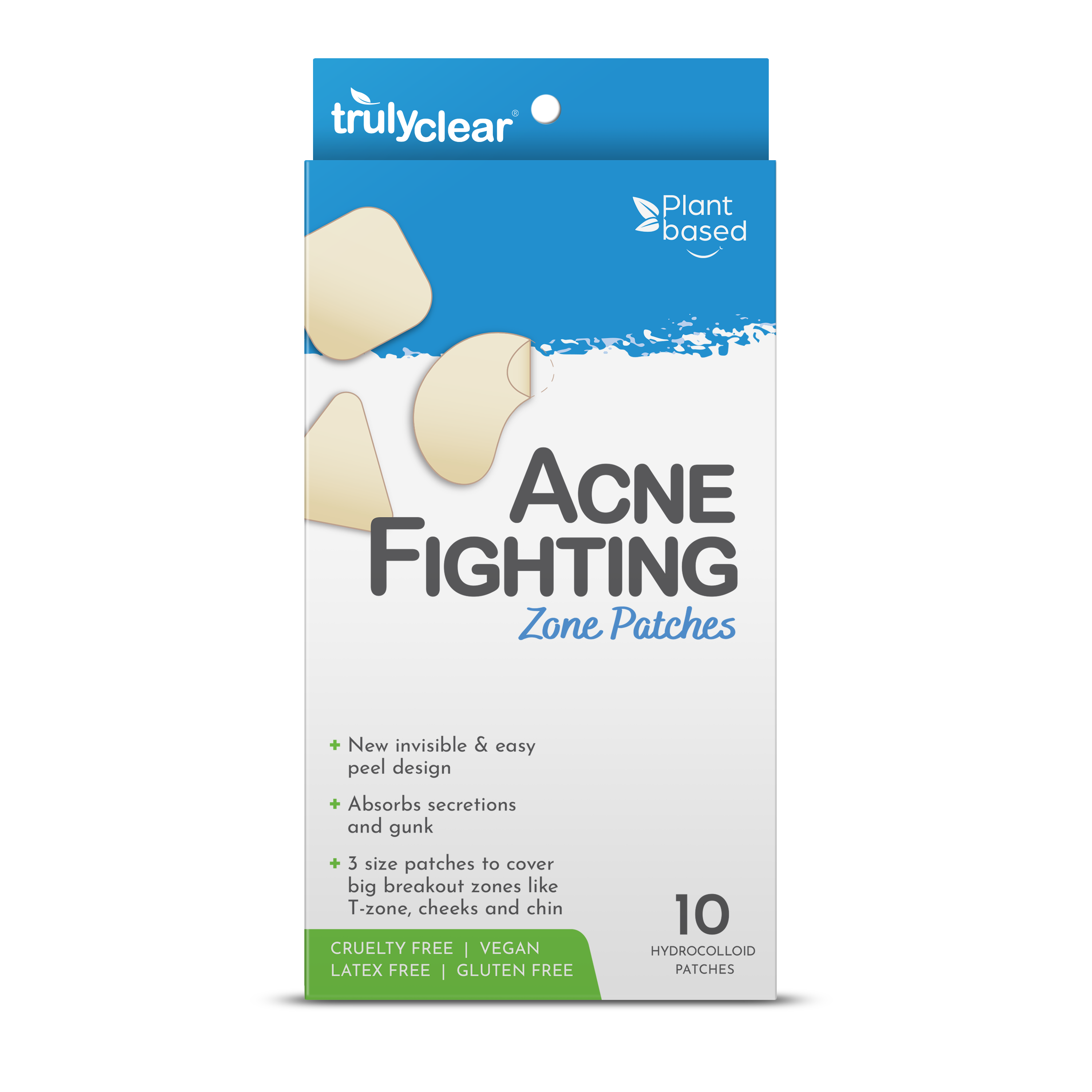 Truly Clear Hydrocolloid Zone Patches