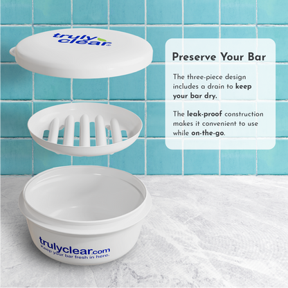 Truly Clear Keep Dry Soap Case