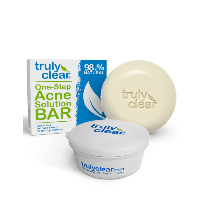 Truly Clear One Step Acne Bar Travel Set
